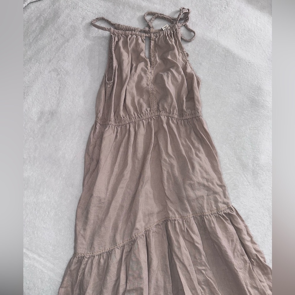 Halter top maxi dress